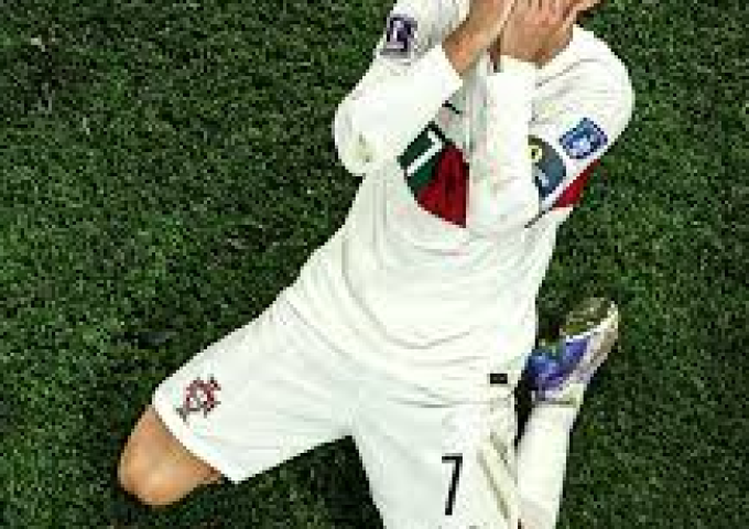 cristiano ronaldo triste